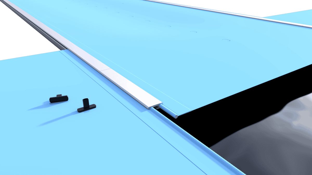 Blue safety cover for pools, suitable for protection and safety.