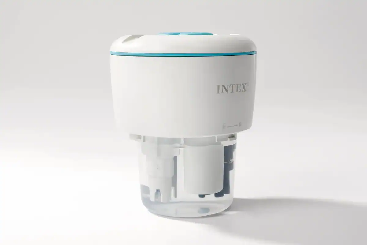 Intex digital pool tester for accurate water quality control.