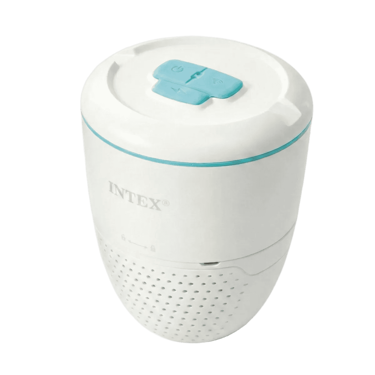 Digital pool tester by Intex for accurate water analysis.