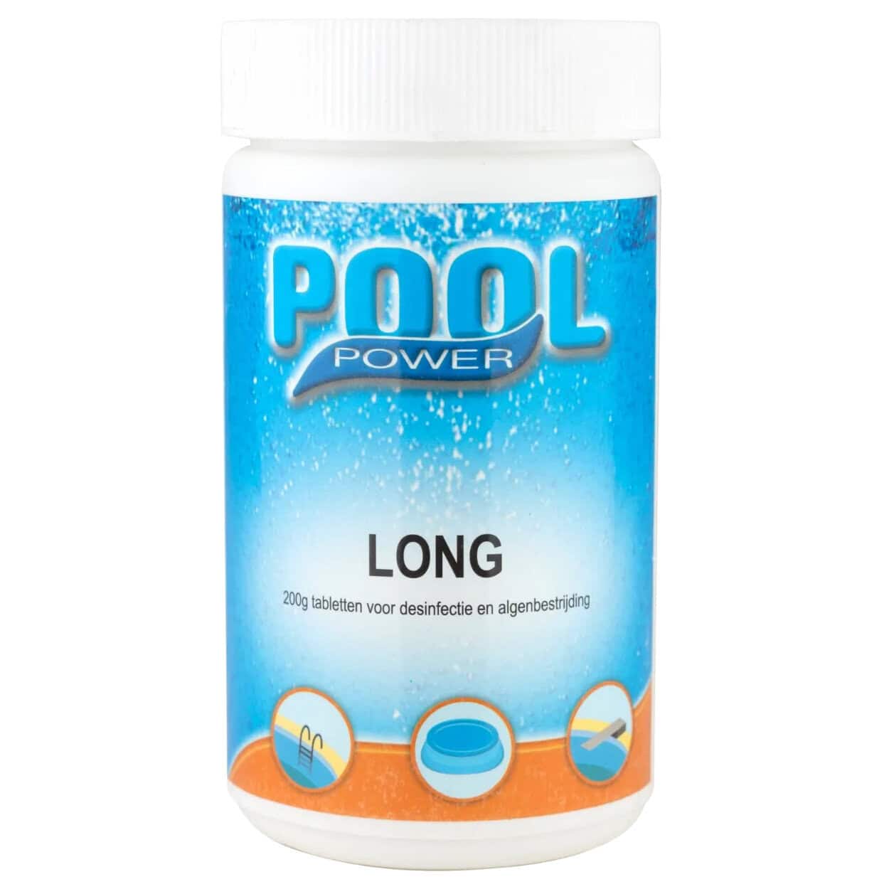 Pool Power chlorine tablets 200 grams 1 kg