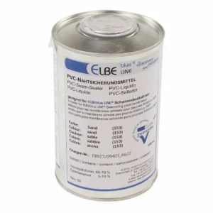 PVC seam sealer for pool seams and waterproofing.