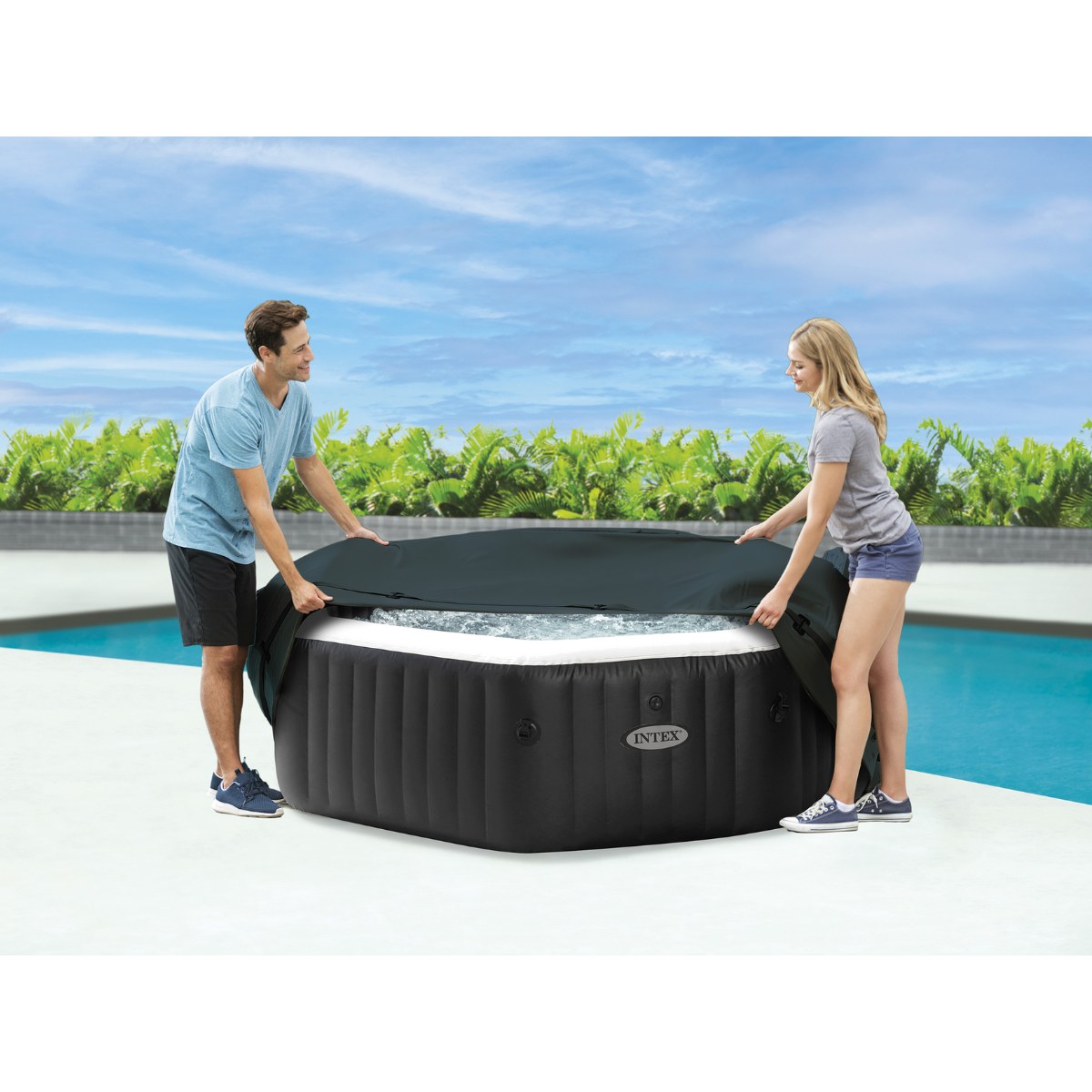 Intex Pure spa insulating protective cover - Ø 203 cm