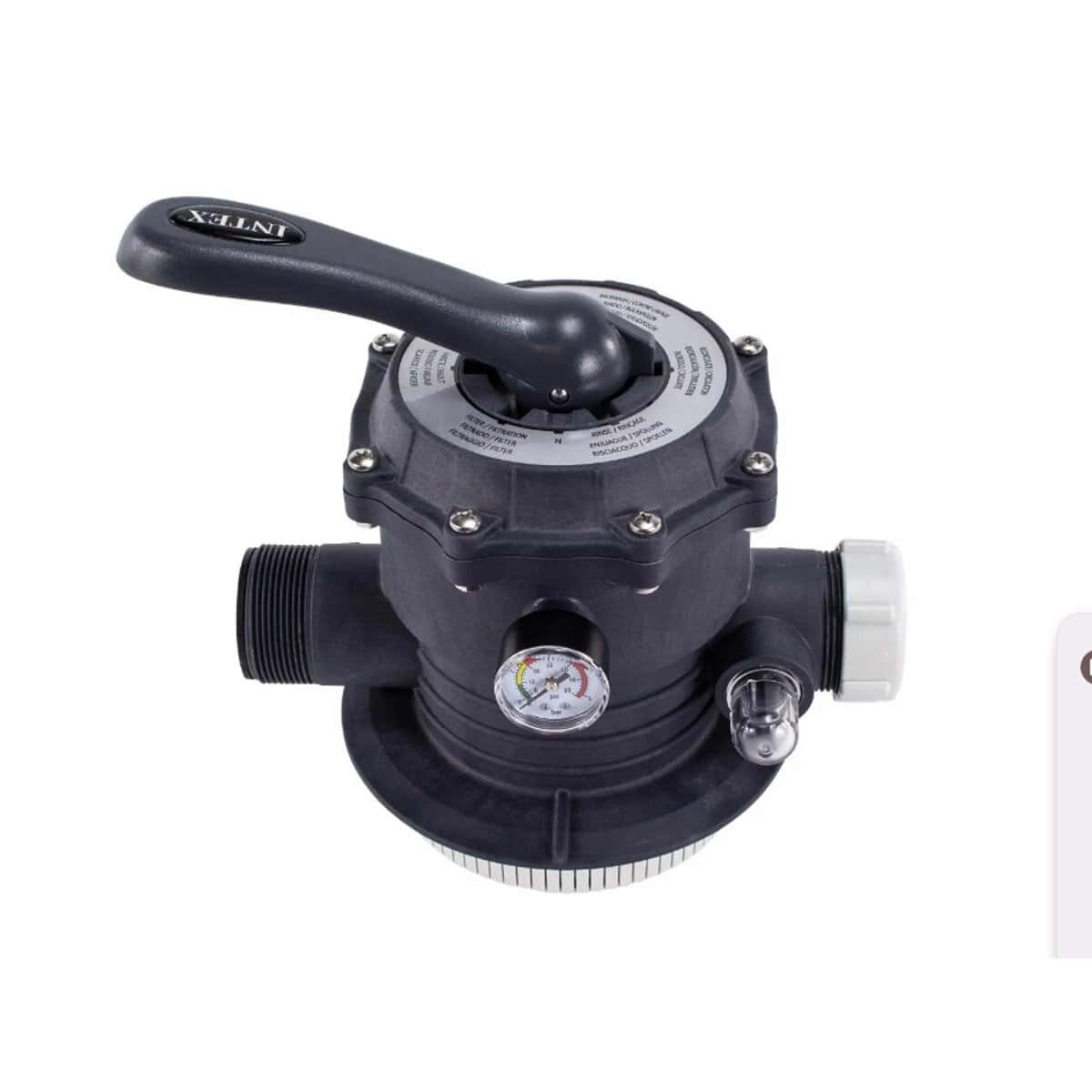 Filter pump for pool water, suitable for optimal water circulation and cleaning.