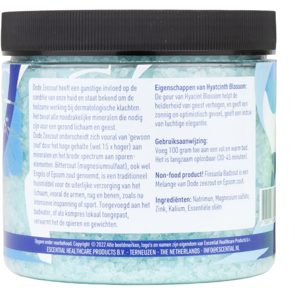 Finsuola bath salt - Hyacinth Blossom - 1 kg