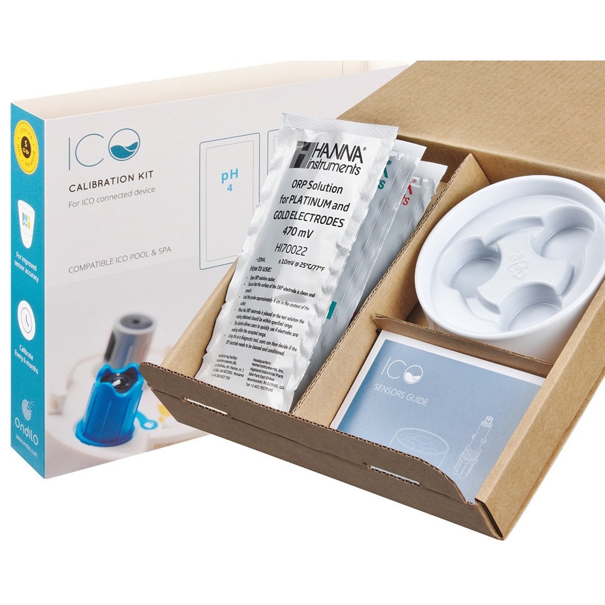 Ondilo ICO smart spa tester with calibration set