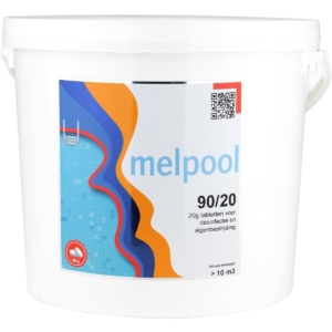 Melpool small chlorine tablets 20 grams 5 kg