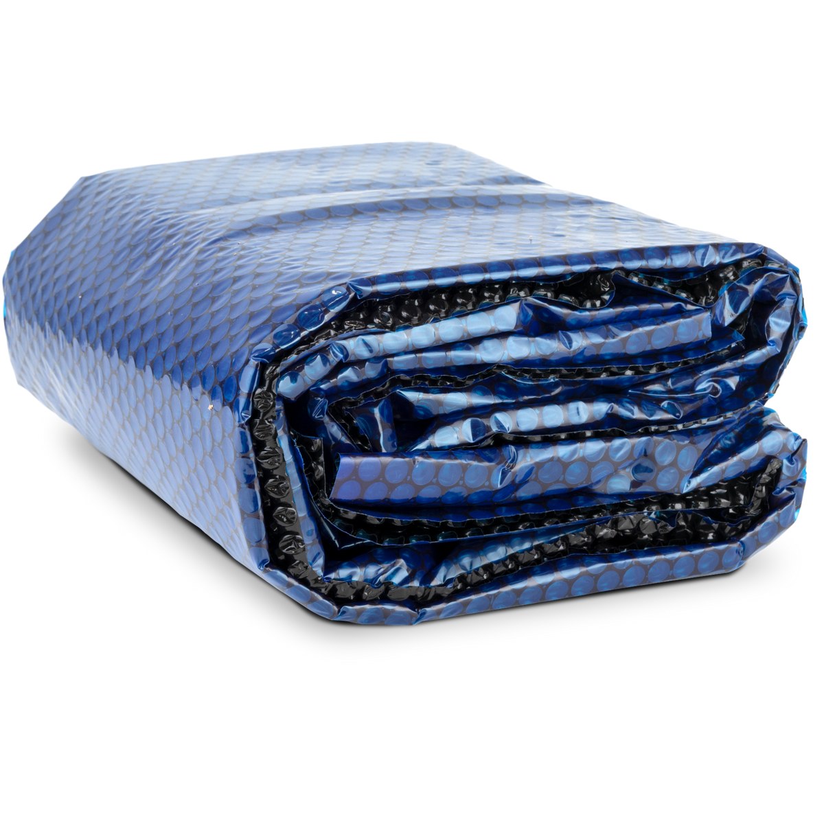 W'eau solar cover rectangular - 400 x 200 cm (cover size 378 x 186) - Black/Blue